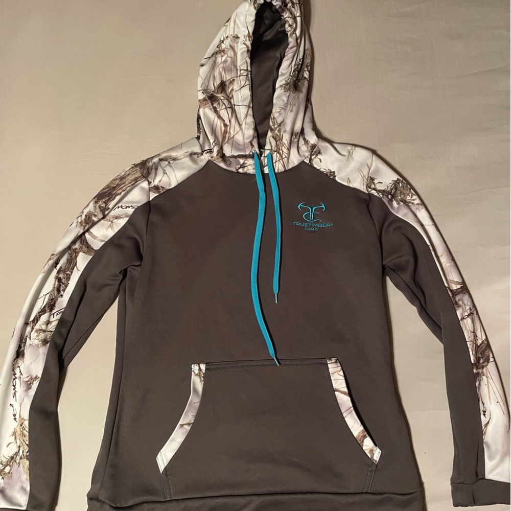 Mens Small True Timber Camo Hoodie